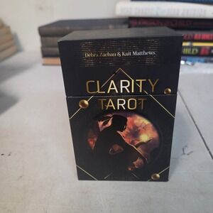 Clarity Tarot Kit Box Set 78 Cards Guide Book Debra Zachau 2022 9780764363733